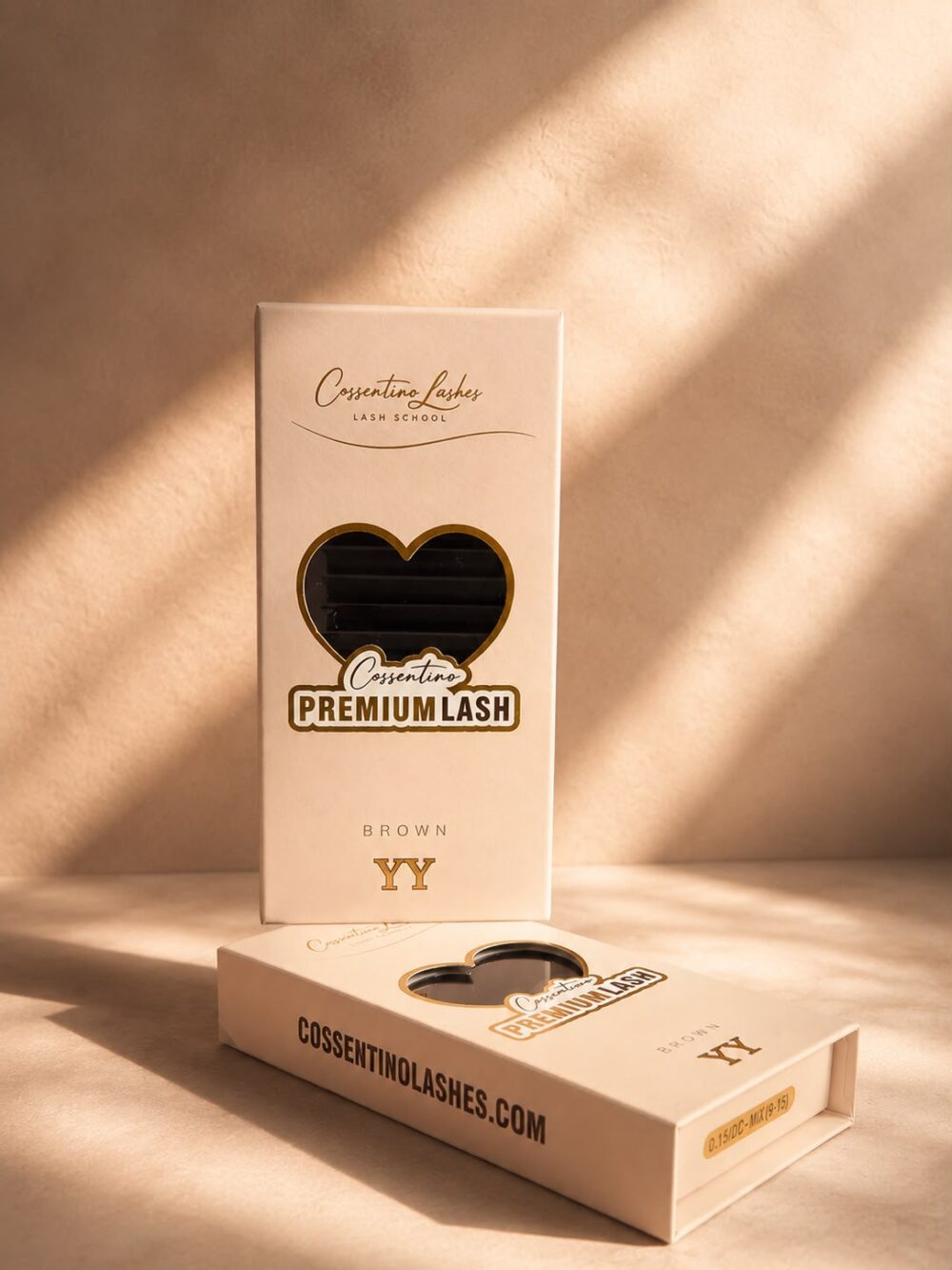 THE PREMIUM COLLECTION - BROWN YY LASHES C+ CURL